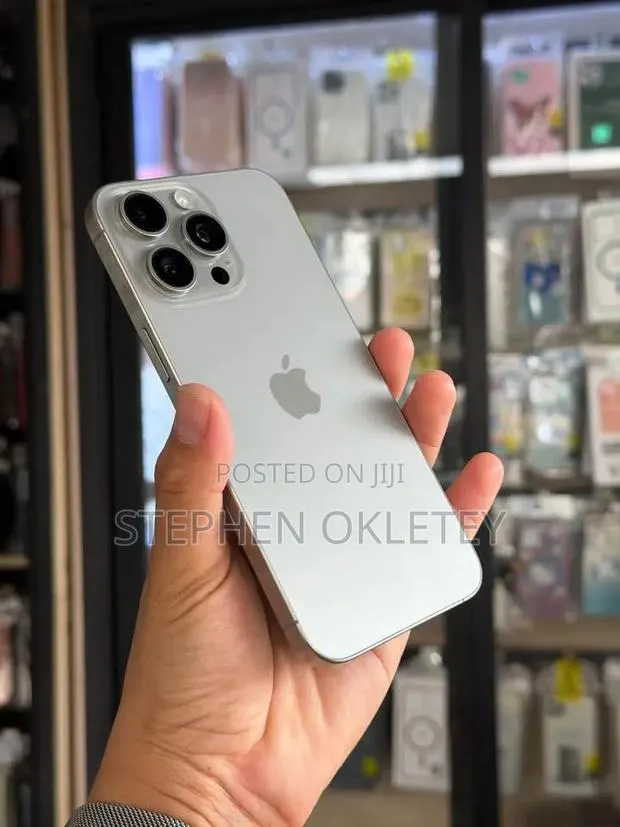 Apple iPhone 15 Pro Max 256 GB Silver · Photo 1