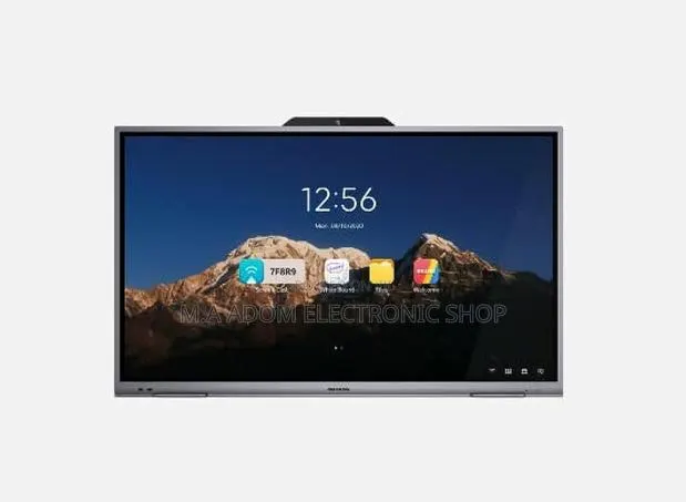 Hikvision 86-Inch Interactive Display With 8mp Camera Black · Photo 1