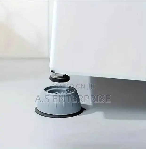 4-Piece Anti-Vibration Washing Machine Foot Pads · Photo 1