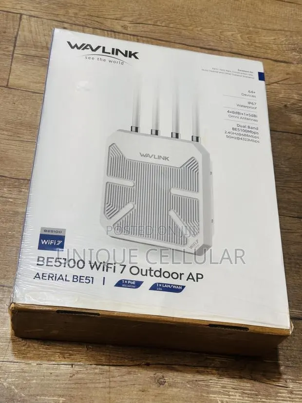 WAVLINK BE5100 WiFi 7 Outdoor AP · Photo 1