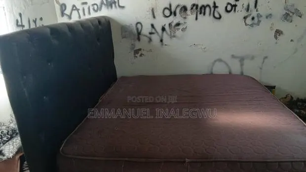 Queen Size Bed With Frame · Photo 1