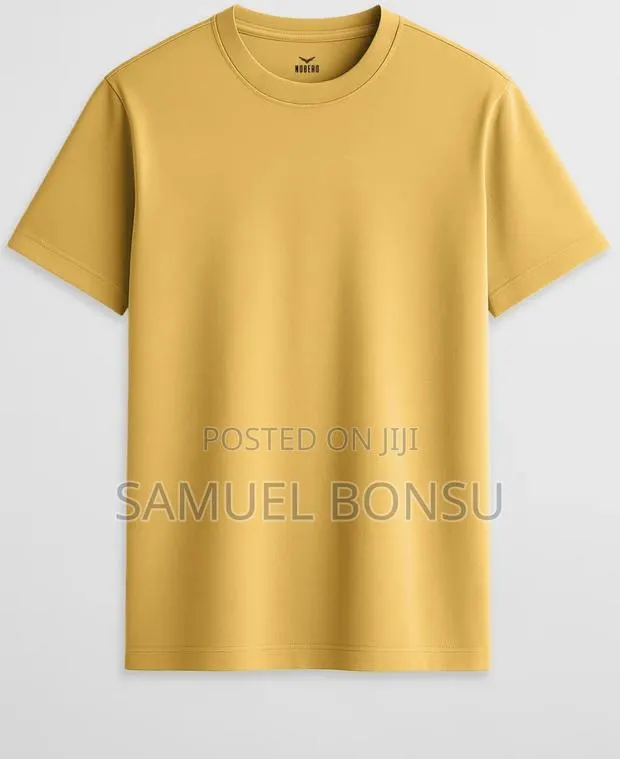 Executive Plain T-Shirt for Guys · Photo 1