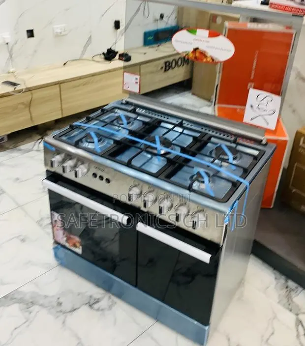 Classic Fast Grey Mediatech 60x90 Gray Gas Cooker · Photo 1