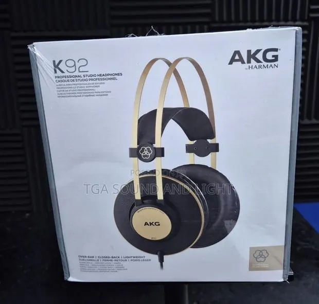 Akg Pro Audio Over-Ear, Closed-Back Studio Headphones · Photo 1