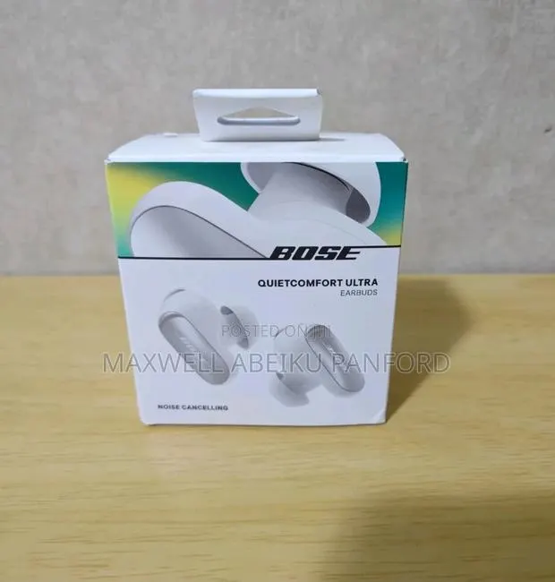 Bose Quietcomfort Ultra Wireless Noise Cancelling Earbuds (White) · Photo 1