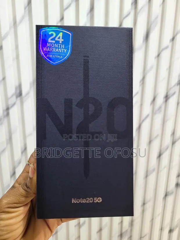 New Samsung Galaxy Note 20 5G 128 GB Black · Photo 1