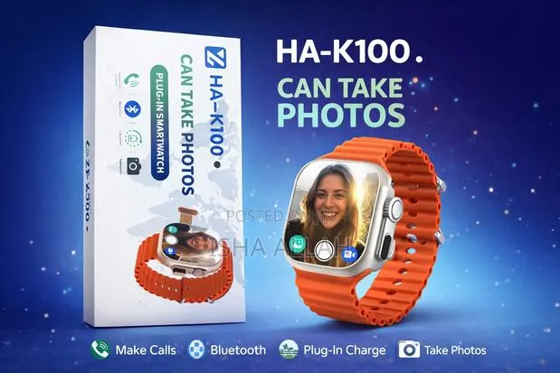 Simcard Smart Watch With Camera – Make Calls, Take Photos · Photo 3