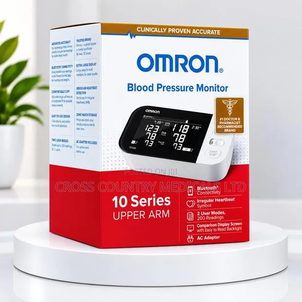 OMRON 10 Series Upper Arm Blood Pressure Monitor · Photo 1