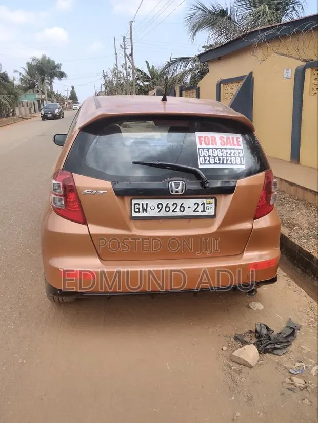 Honda Fit Sport 2011 Orange · Photo 1