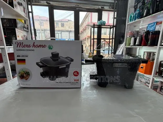 Mers Home 4L Multi-Purpose Electric Cooking Pot MH-2025C - 9in1* · Photo 1