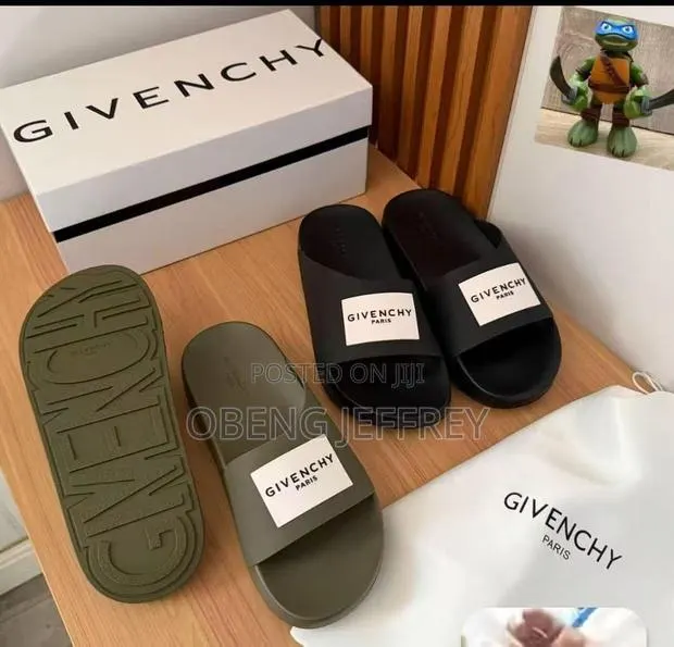 Original Givenchy Slide Black/Green · Photo 1