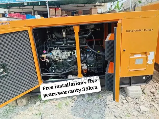 Heavy Duty Perkins 35kVA 3 Phase Silent Diesel Generator 35kva · Photo 1