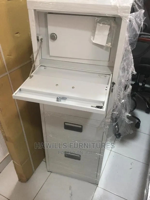 Office Filling Cabinet With Four Drawers With Inbuilt Safe · Photo 1