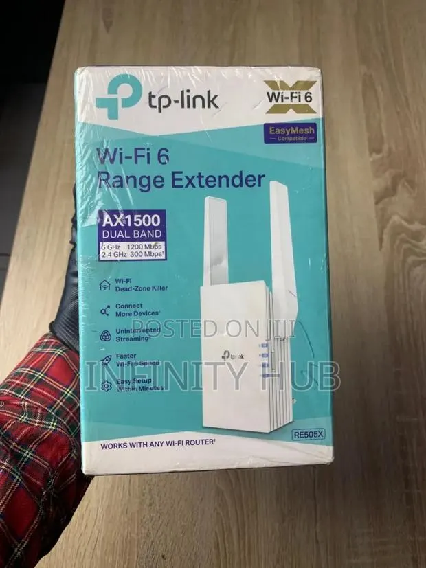 Ax1500 Wifi 6 Range Extender · Photo 1
