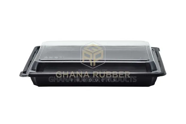Fish Tray Black SCF-08 (1000ml) (200pcs) · Photo 1