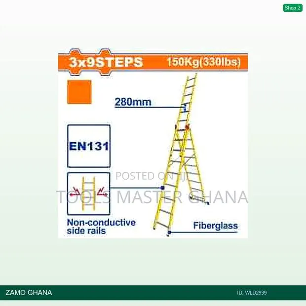 3 Section Extension Fiberglass - Wld2939 · Photo 1