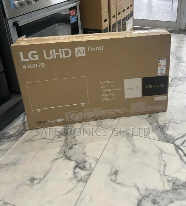 Original Smart Led Lg Android Frameless Smart Ur73 43 Inch Tv · Photo 1