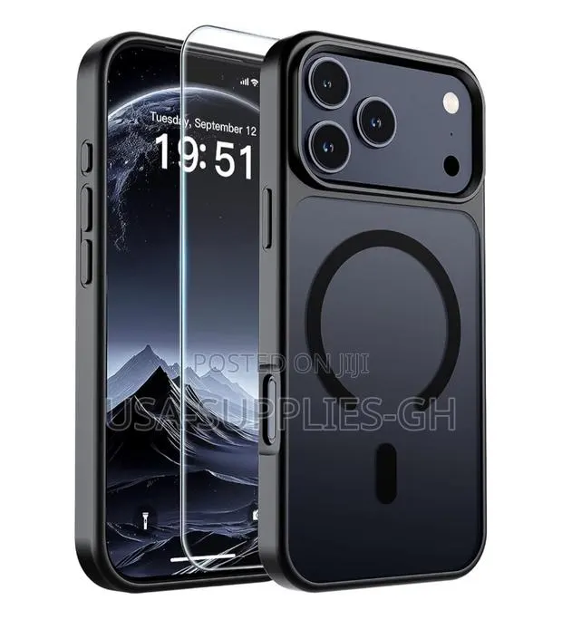 iPhone 17 Pro Max Magnetic Phone Case With Screen Protector, From USA · Photo 1