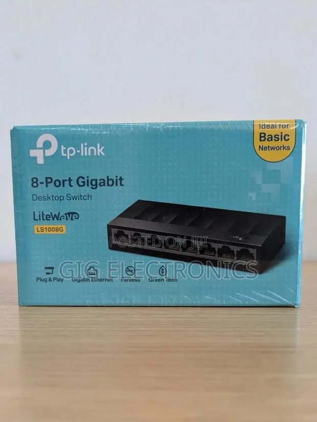Tp-Link Ls1008g 8-Port Gigabit Switch · Photo 1