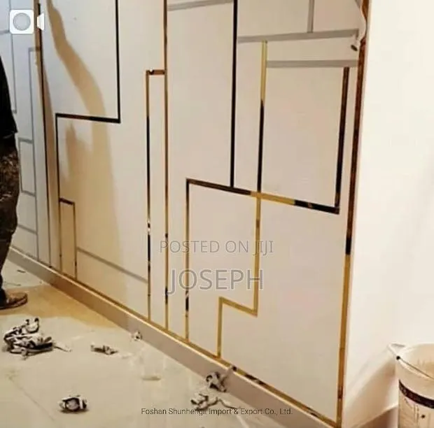 Interior Gold Strip Designs .Silver and Gold · Photo 1