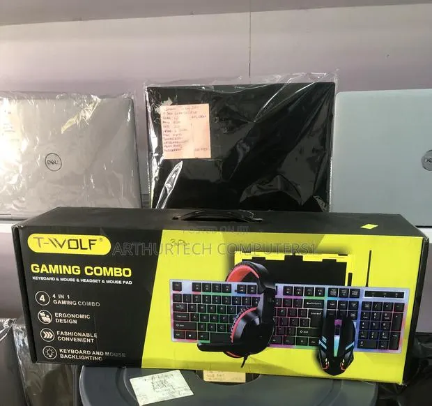 T-Wolf 240 4 in 1 Gaming Combo · Photo 1