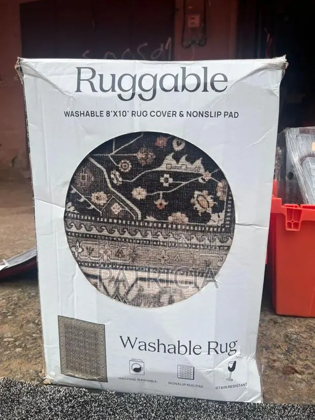 Ruggable 8x10 Washable Area Rug With Non-Slip Pad · Photo 1