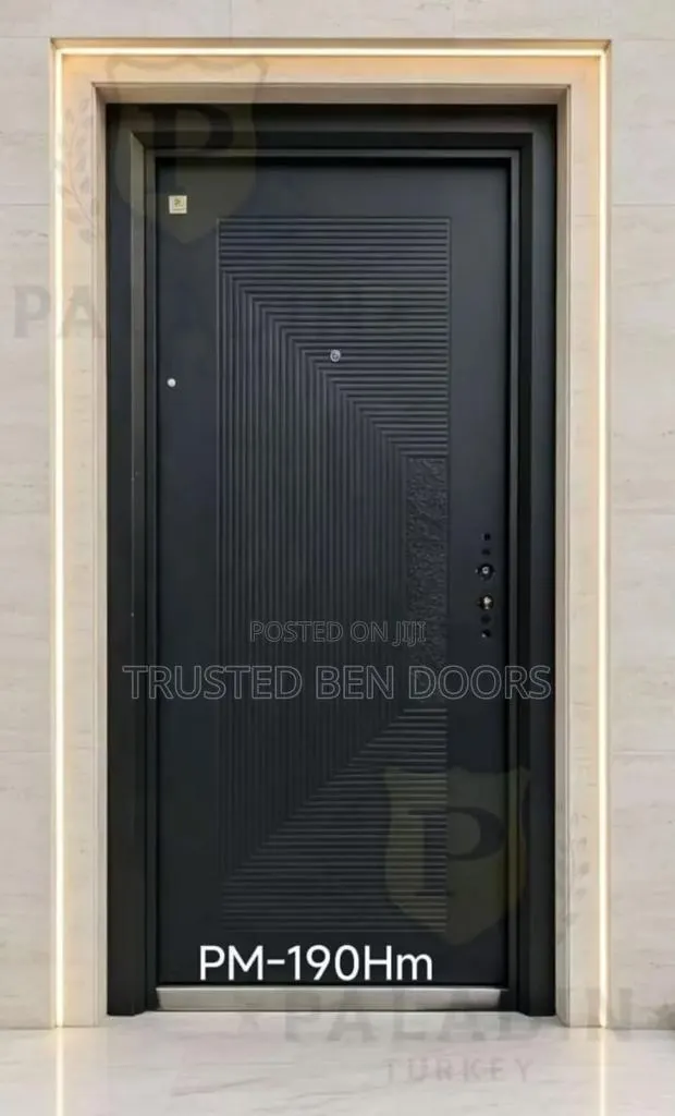 Paladin Turkey Security Single Black Door for Homes · Photo 1