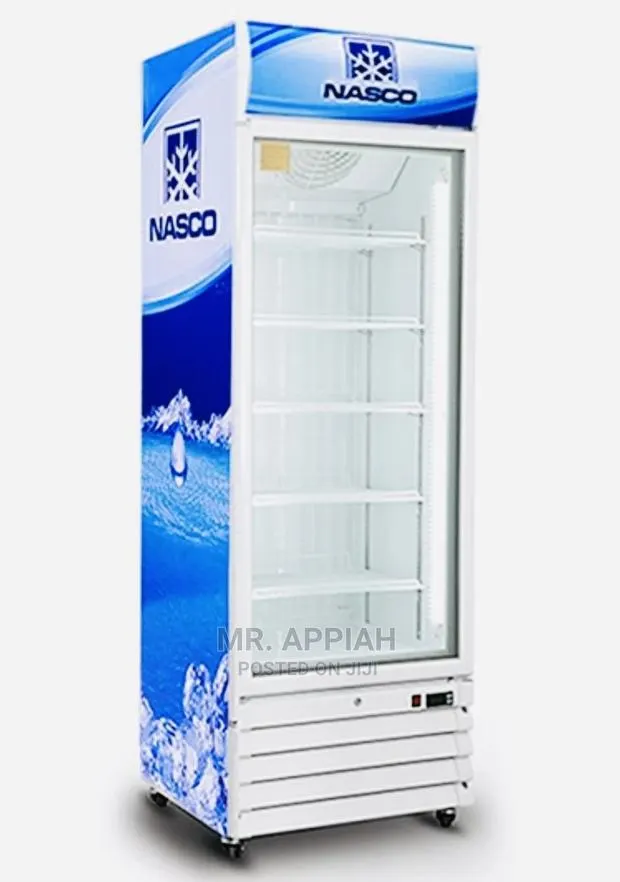 Nasco 280 Ltrs Display Fridge NAS-350-1DR Single Glass Door · Photo 1