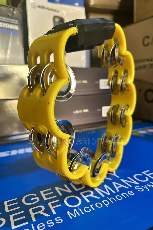 21.5cm Plastic Handle Tambourine · Photo 1