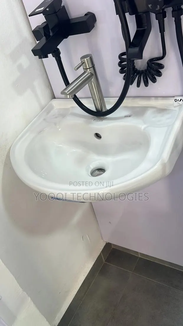 Frencia Mini Wall Hang Basin With Tap · Photo 1