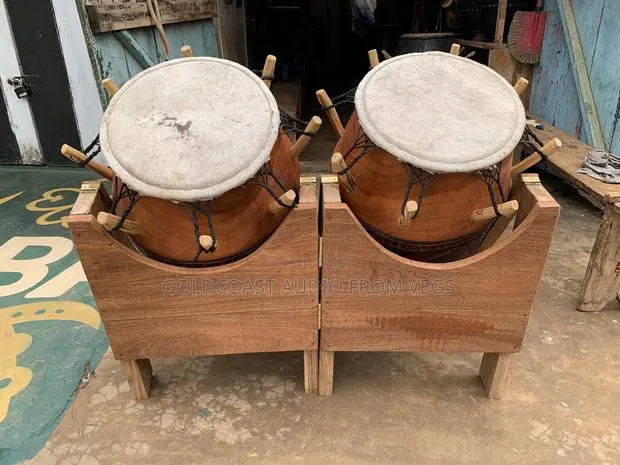 Atumpan (Talking Drum) Pair · Photo 5