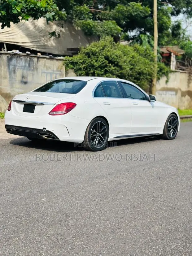 Mercedes-Benz C300 Base C300 AWD 4MATIC Sedan 2018 White · Photo 1