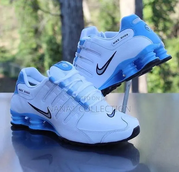 Nike Shox Nz “White,Blue” Sneakers · Photo 1