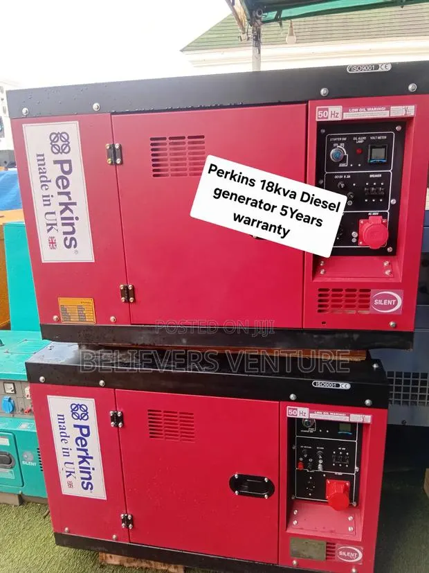 Perkins 18kVA Diesel Generator – Dependable Power Supply · Photo 1