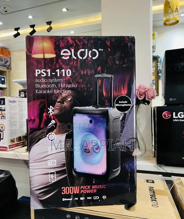 Shop Ps1-110 Single 12" With Microphone 300watt Karaoke Function · Photo 1