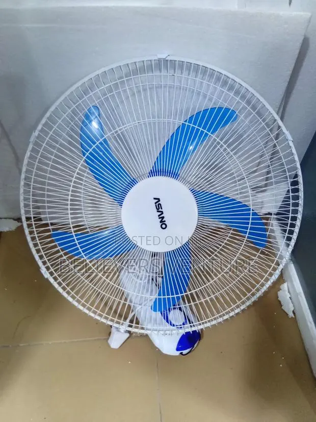 Asano Wall Fan – Powerful Airflow Low Noise Cooling · Photo 1
