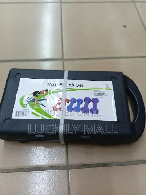 10KG Boxed Dumbbell · Photo 1