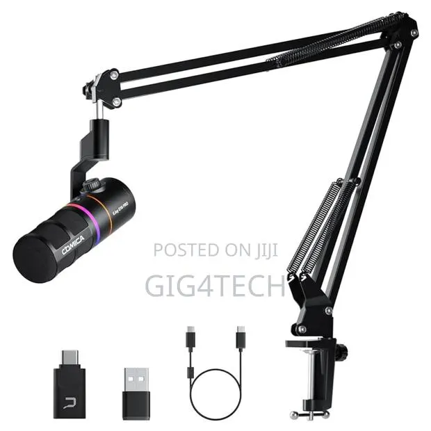 Comica Ejoy D10 Pro (A) Wireless and Usb-C RGB Podcast Microphone · Photo 1
