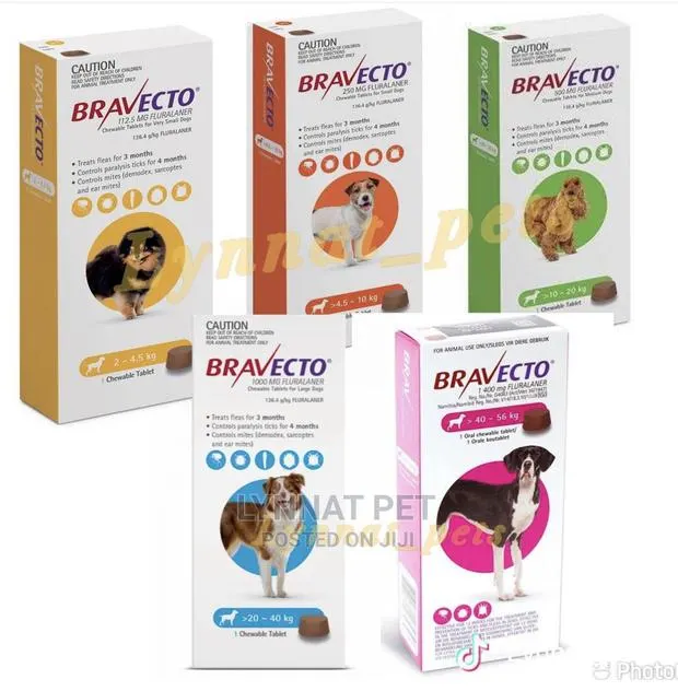 Bravecto Tick and Flea Tablet for Dogs · Photo 1