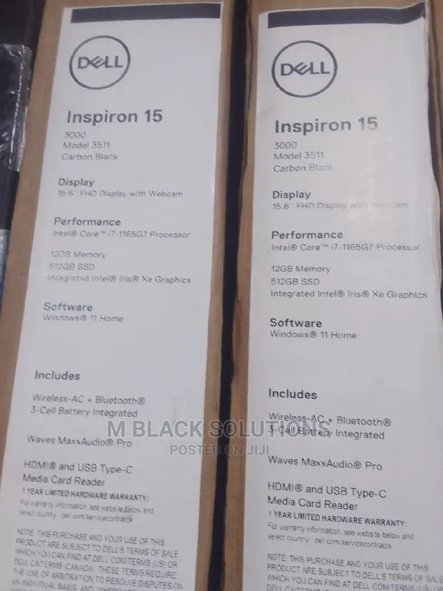 New Laptop Dell Inspiron 15 12GB Intel Core I7 SSD 512GB · Photo 1