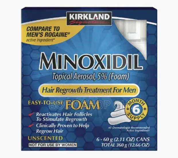 Kirkland Minoxidil Foam - For Hairline and Baldness [1 Pcs] · Photo 1