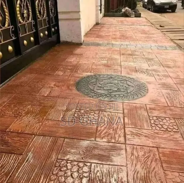 Concrete Floor Stamp · Photo 1