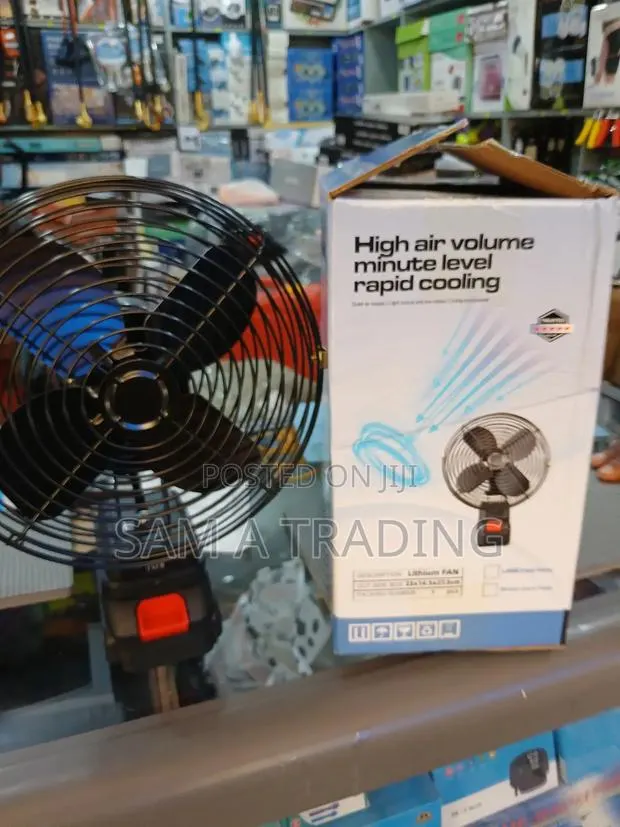 Rechargeable Table Fan · Photo 1