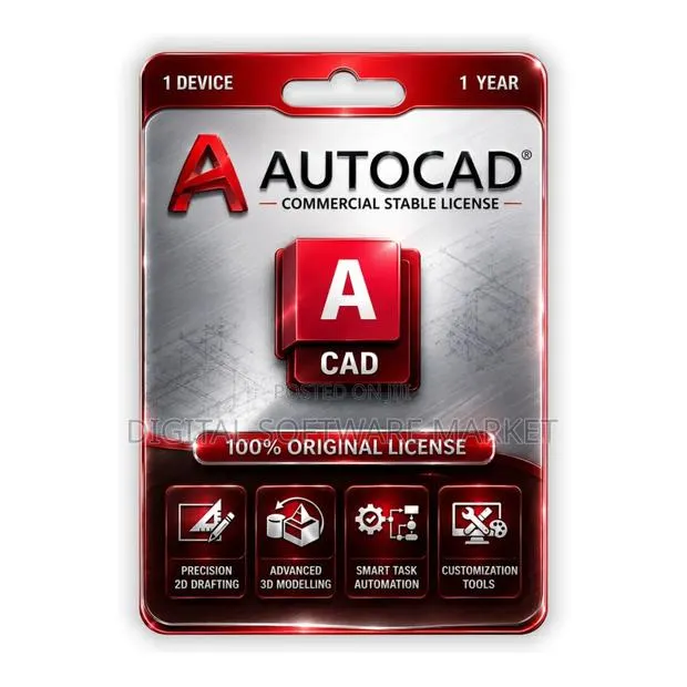 Autocad Commercial License 1 Year · Photo 1