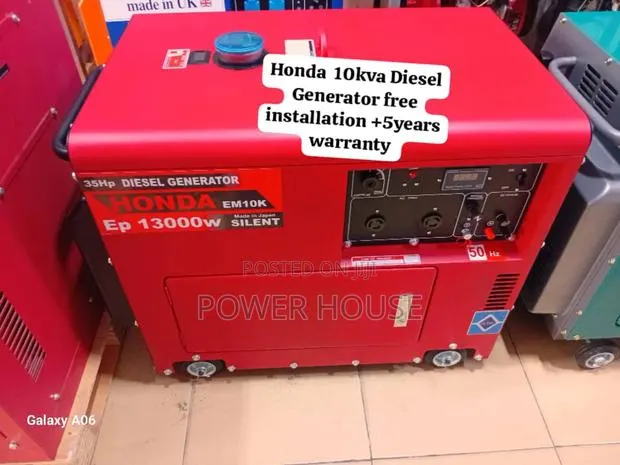 Energetic Power Honda Diesel Generator 10kva Silent · Photo 1