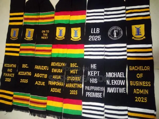 Quality Woven Kente Sash/Stole · Photo 1