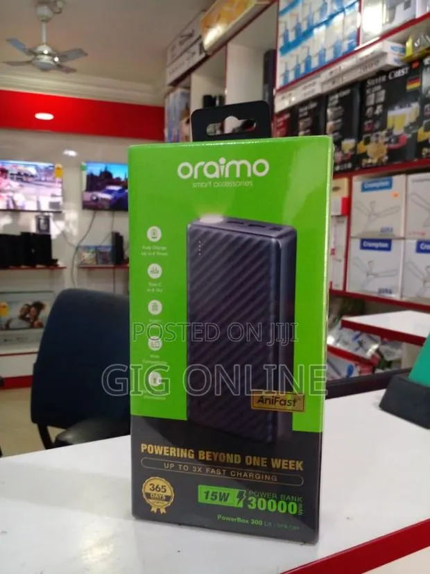 Oraimo 30,000mAh Power Bank · Photo 1
