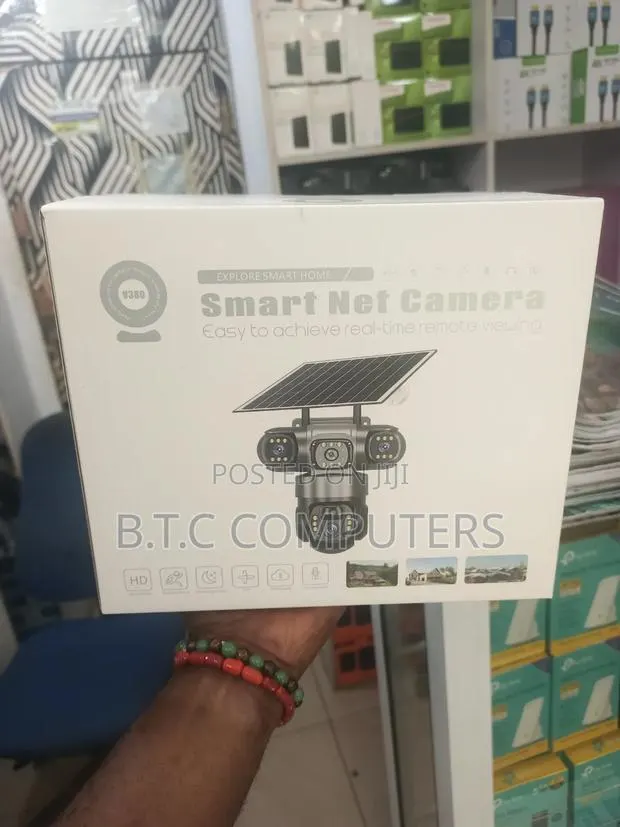 Double Wifi Solar Camera CCTV · Photo 1