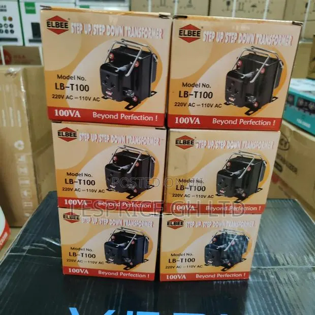 Stylishly Designed 100W Step Up Down Transformer From Elbee · Photo 1