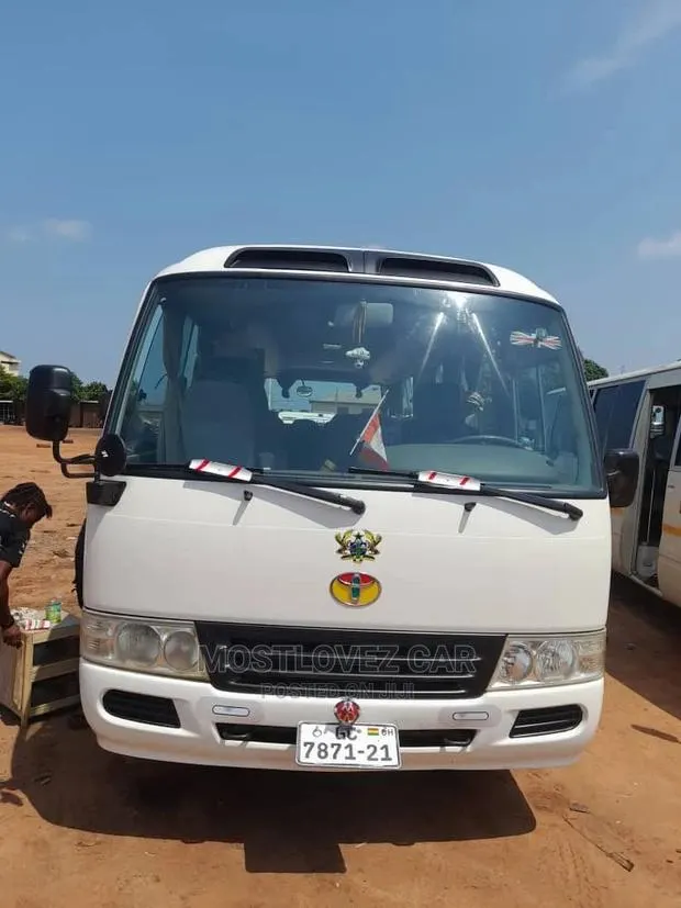 Coaster Bus for Rent in Accra. Car Rentals in Accra Bus Rent · Photo 1